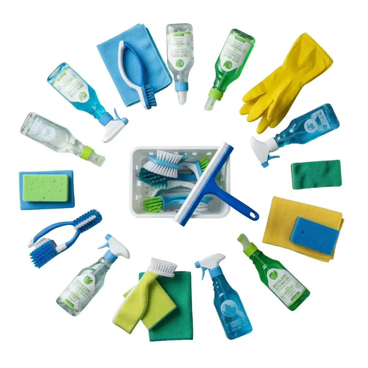 Professional bond cleaning supplies and equipment